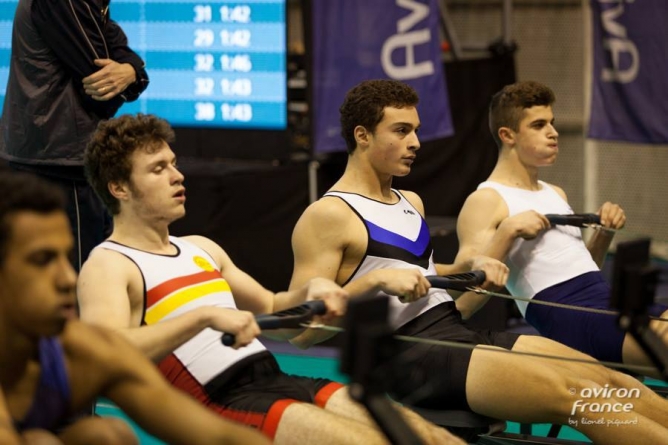 Grenoble brille aux championnats d’aviron indoor